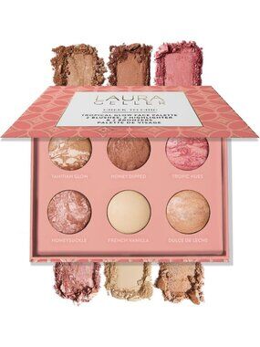Tropical Glow Baked Face Palette | 2 Blushes, 2 Bronzers & 2 Highlighters